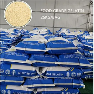 Halal Animal Skin Food Gelatin Bovine Edible Gelatin for Confectionery and Cakes 260 Bloom